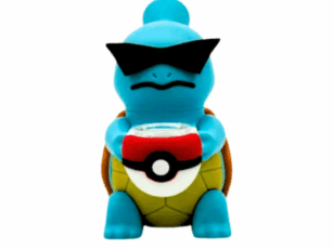 Bong de agua de Squiretle